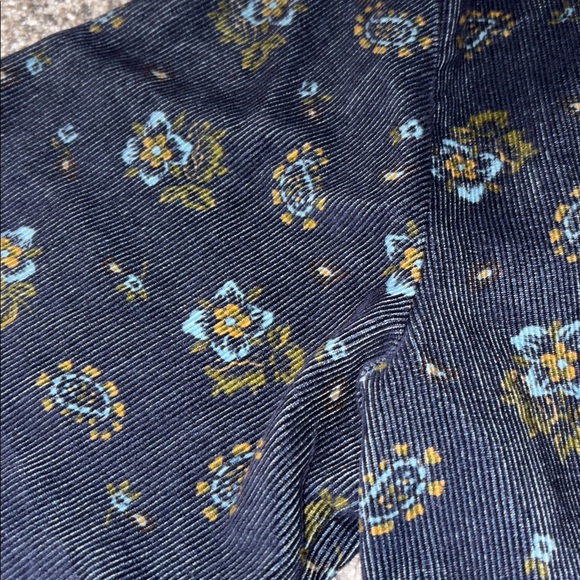 SEA  Briar Corduroy Short Sleeve Button Down Dress in Navy - Picture 7 of 9